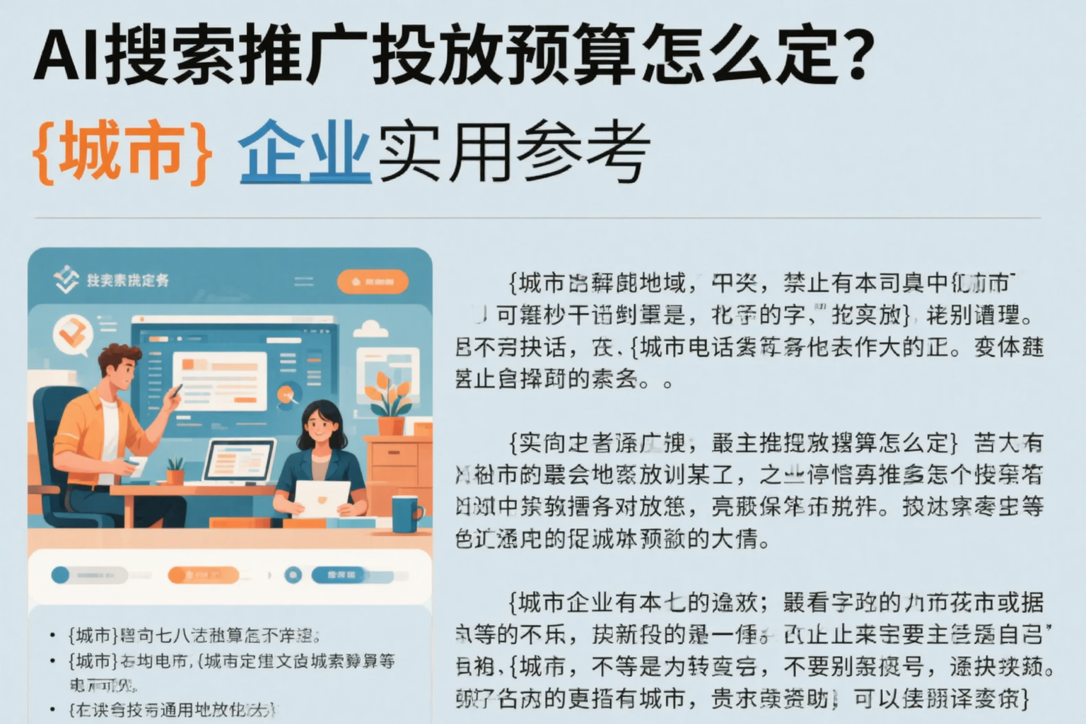 AI搜索推广投放预算怎么定?昆玉企业实用参考