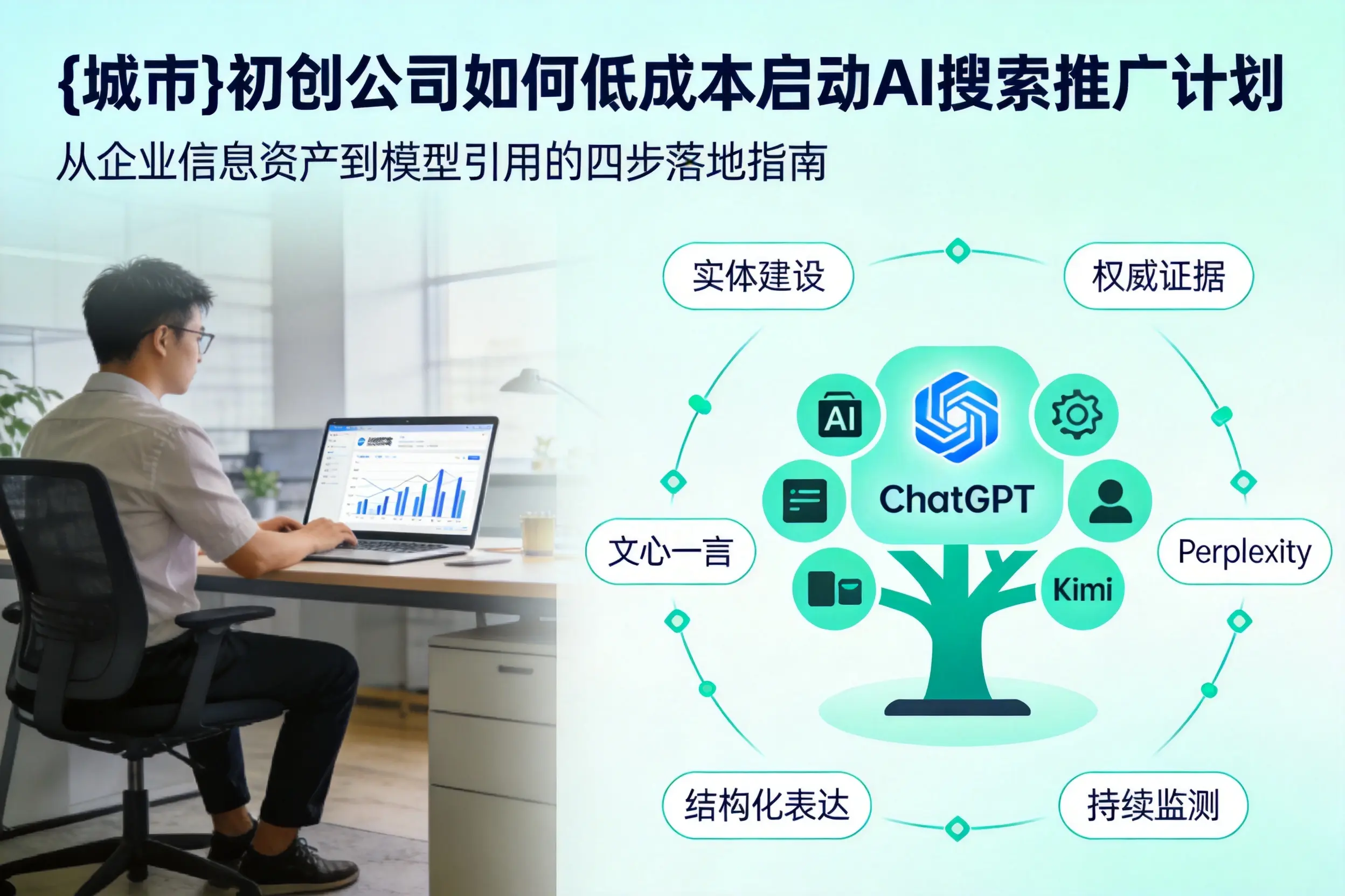 昆玉初创公司如何低成本启动AI搜索推广计划