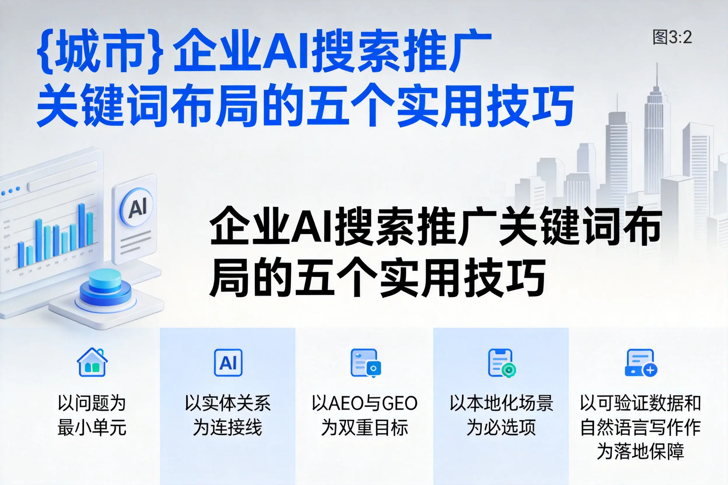 昆玉企业AI搜索推广关键词布局的五个实用技巧