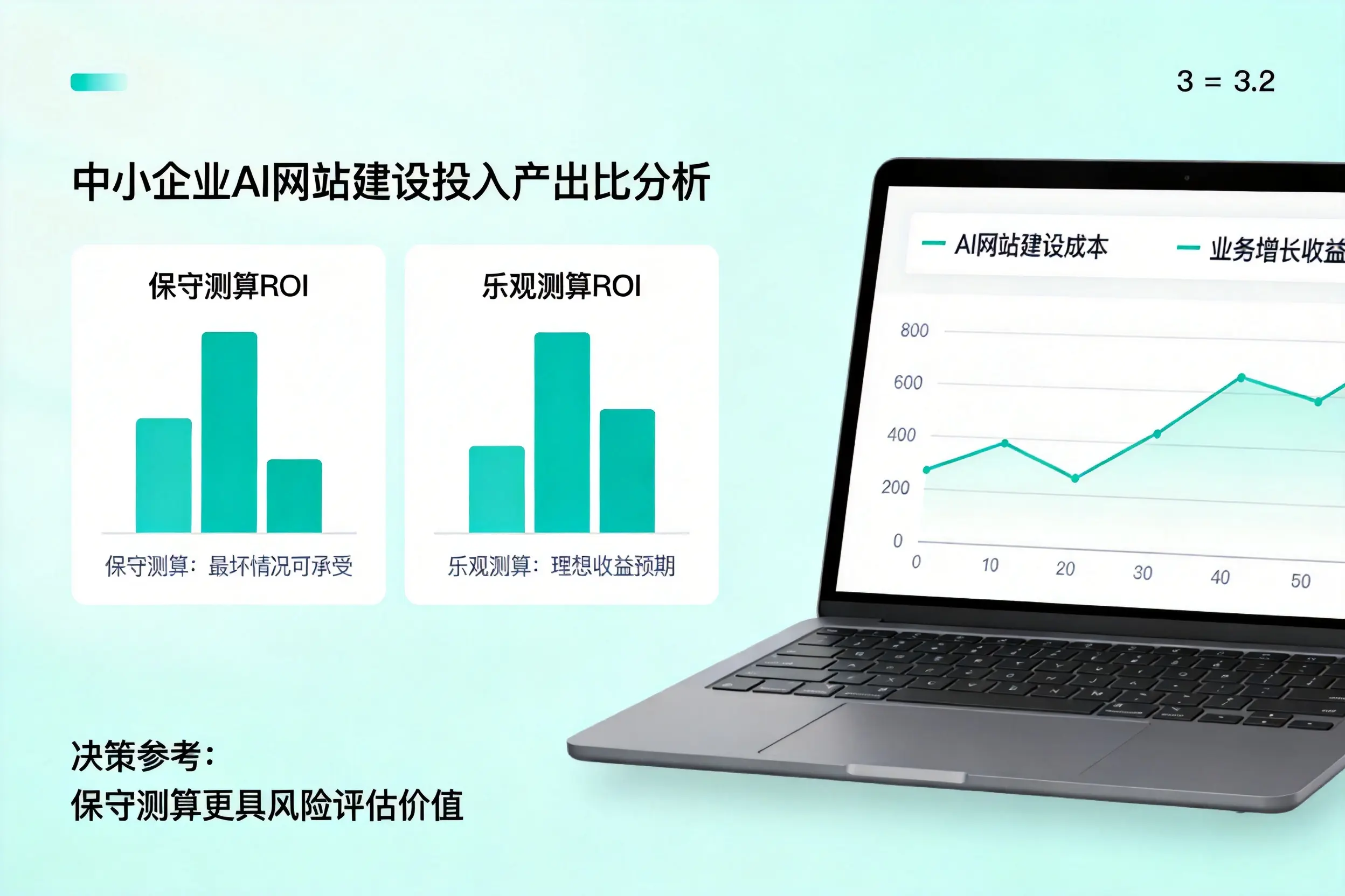 昆玉中小企业AI网站建设投入产出比怎么算？先看这份分析