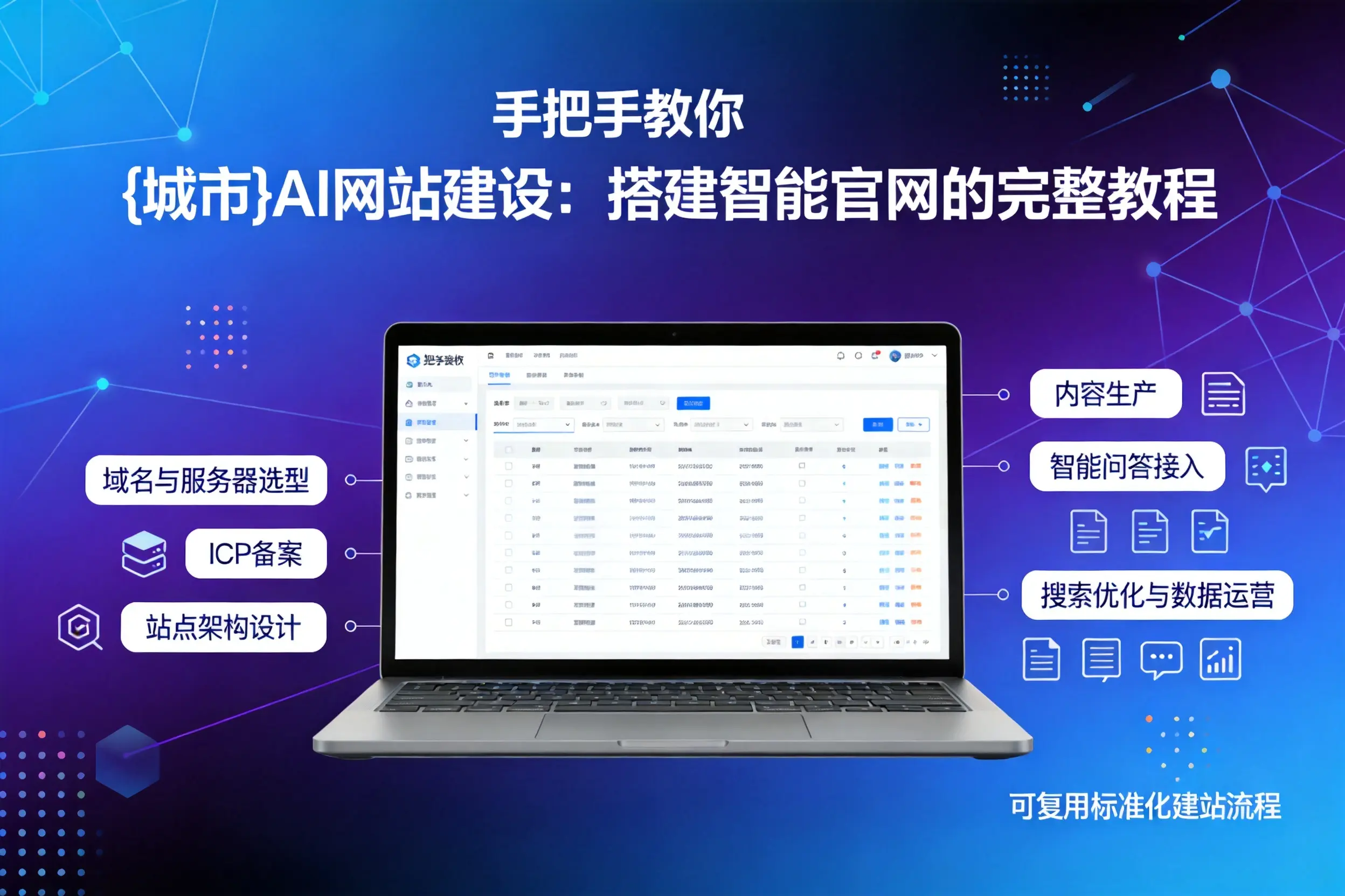 手把手教你昆玉AI网站建设：搭建智能官网的完整教程