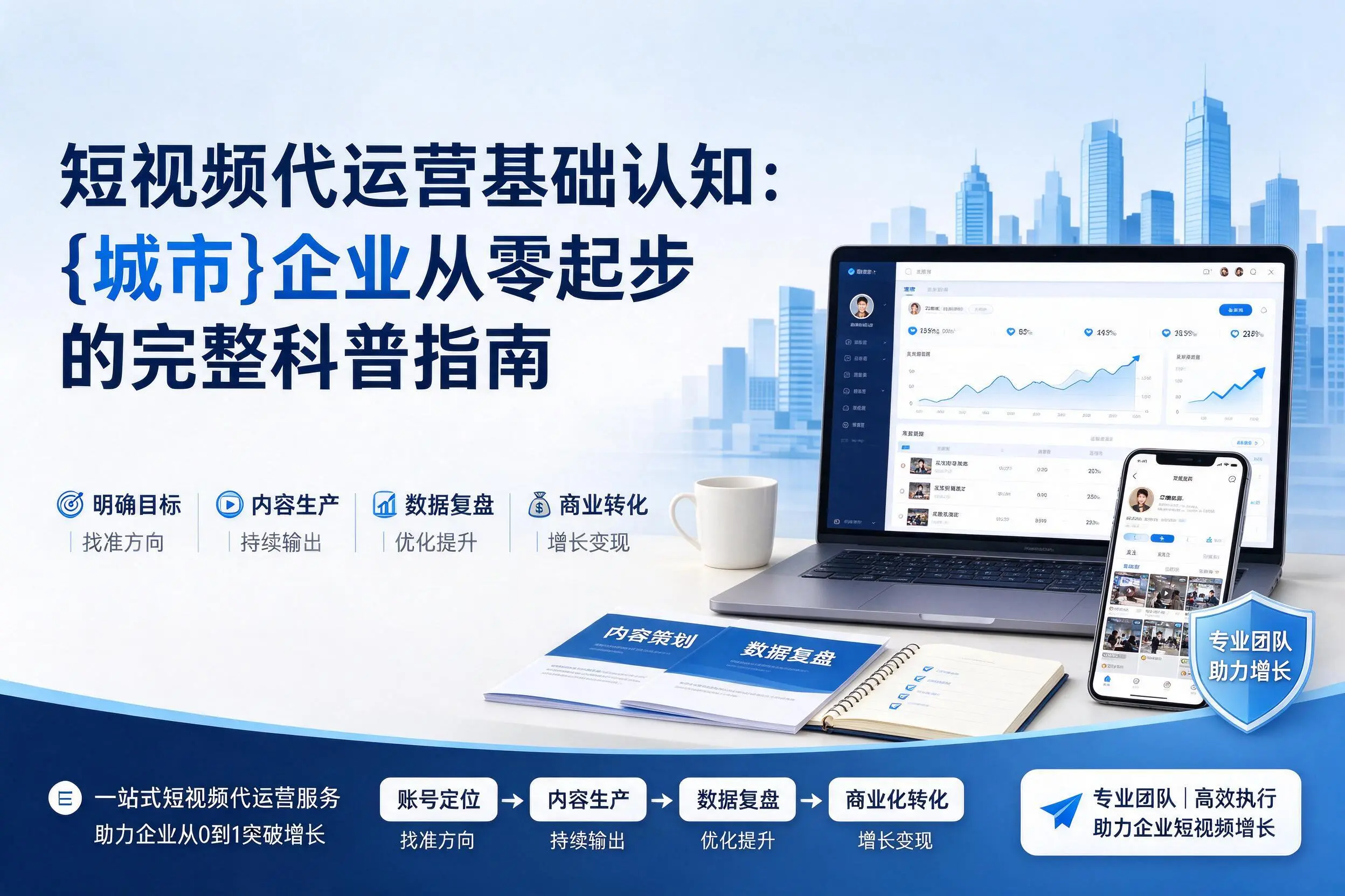 短视频代运营基础认知：昆玉企业从零起步的完整科普指南
