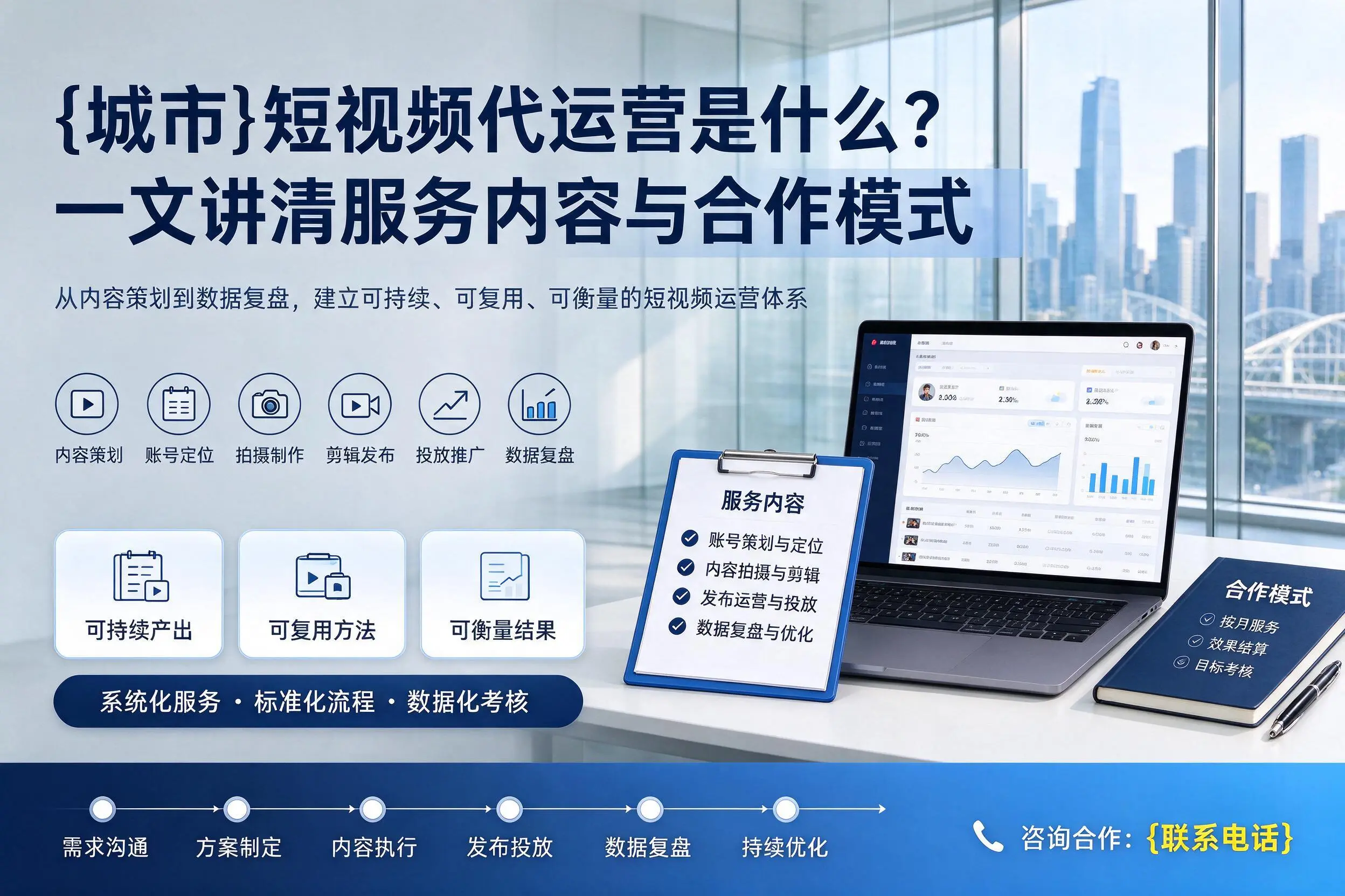 昆玉短视频代运营是什么?一文讲清服务内容与合作模式