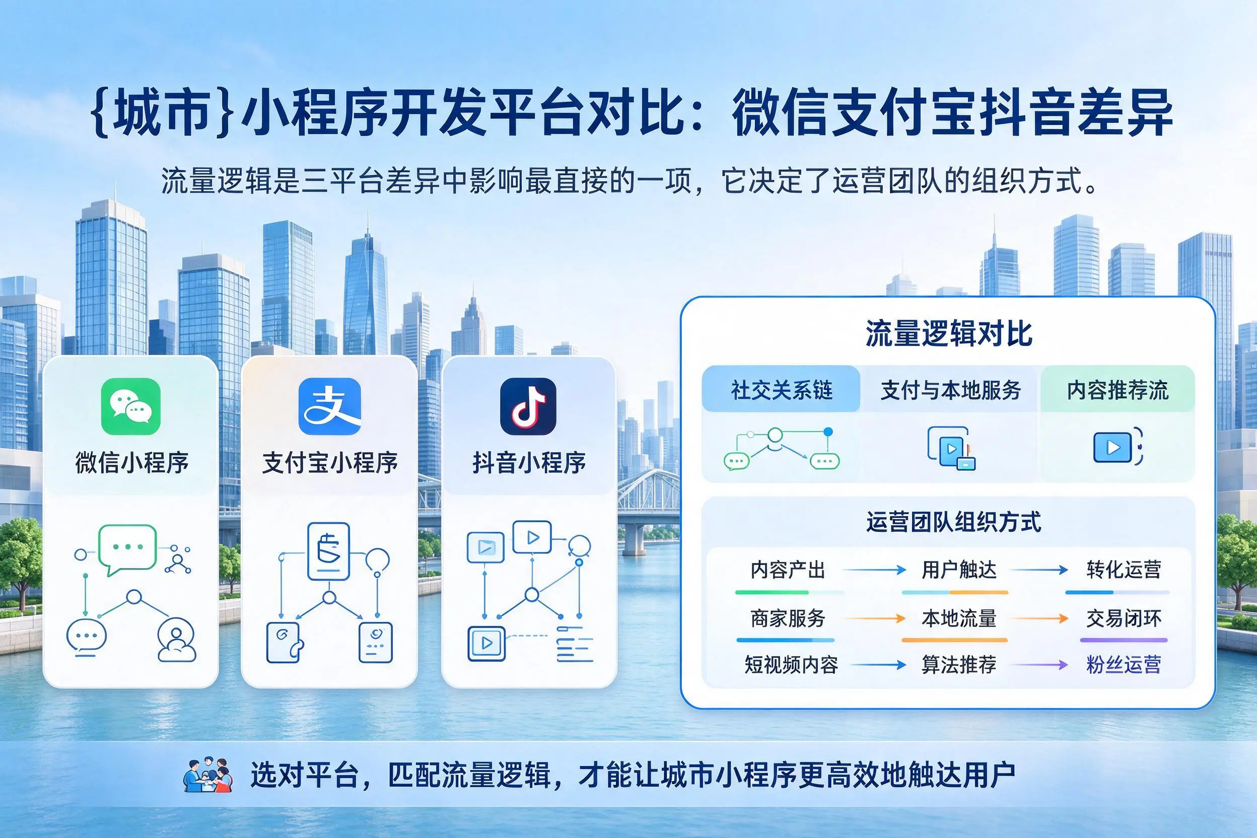 昆玉小程序开发平台对比：微信支付宝抖音差异