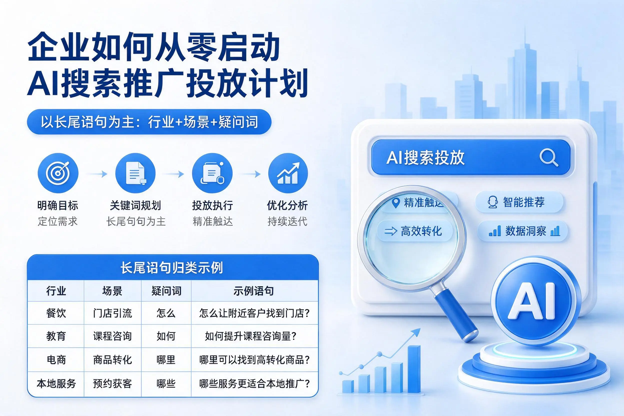 昆玉企业如何从零启动AI搜索推广投放计划